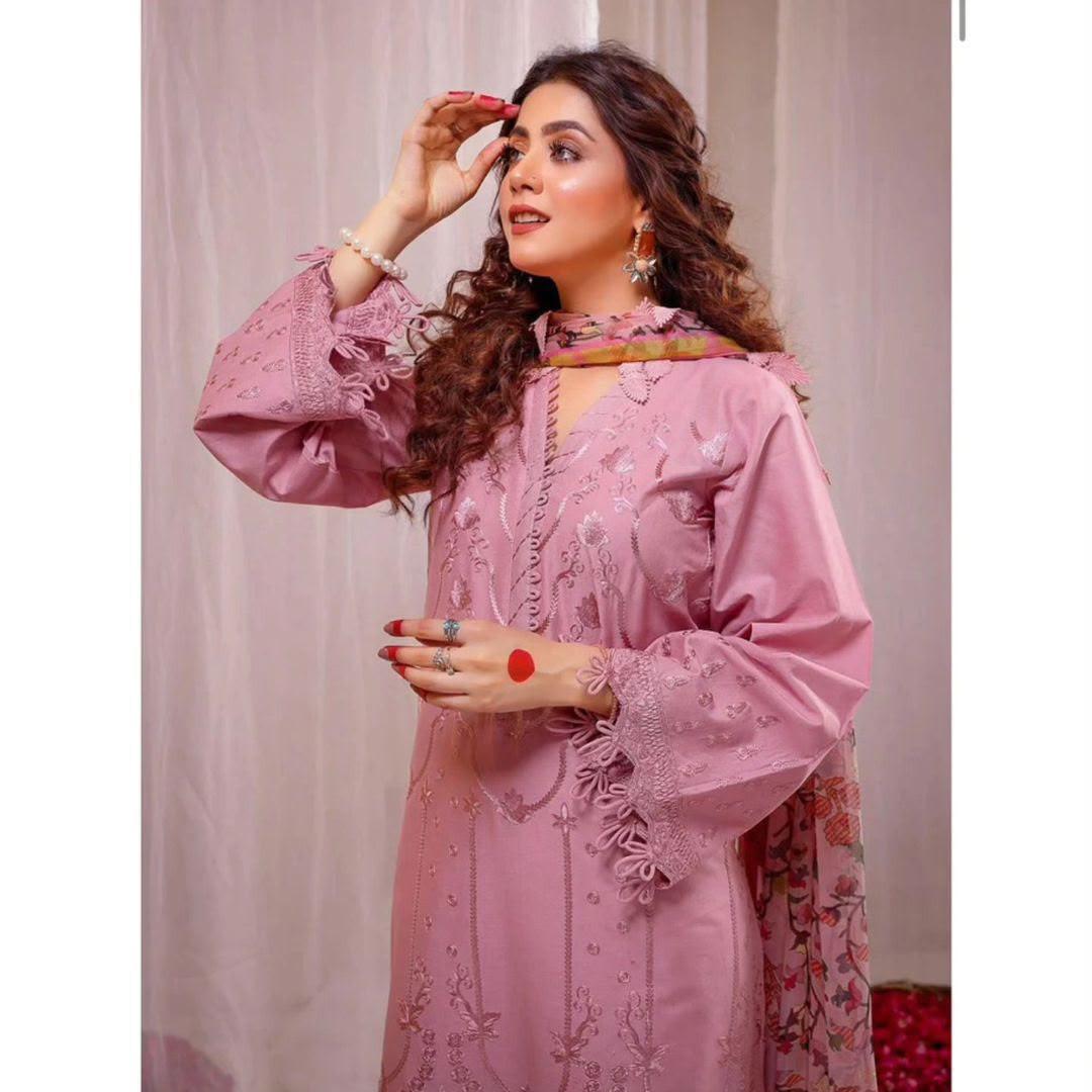 ZARA SHAH JHAN EMBROIDED 3PC